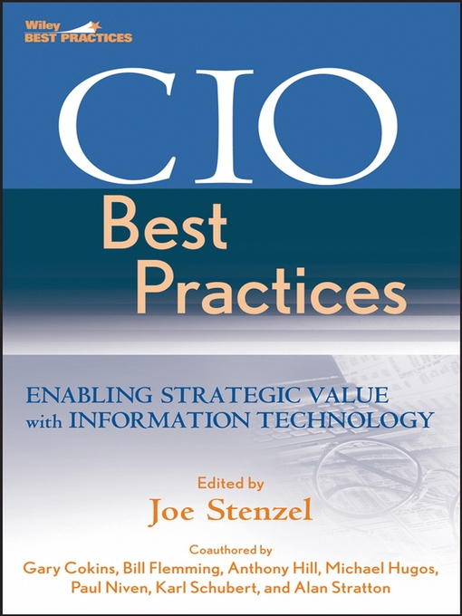 Title details for CIO Best Practices by Joe Stenzel - Available